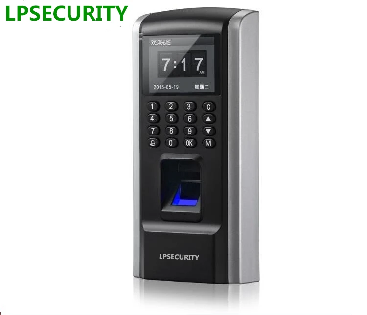 LPSECURITY биометрическое устройство контроля доступа по отпечатку пальца TCP/IP