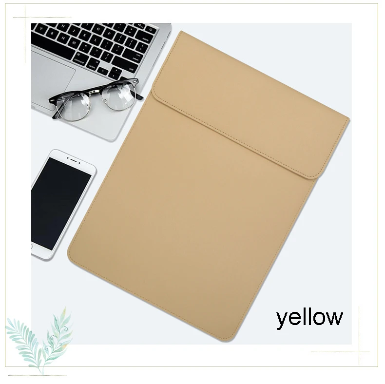 Мода Hasp Laptop Sleeve 13,3 14 15,6 водостойкий PU кожаный чехол для Macbook Xiaomi Air 11 12 13 retina Pro 15 тетрадь сумка