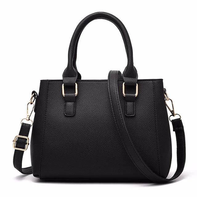 Embroidery Messenger Bags Women Leather Handbags Bags for Women Sac a Main Ladies hair ball Hand Bag - Image 3