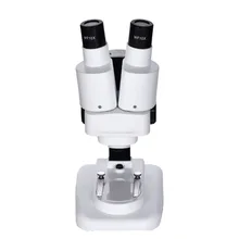 Бинокулярный стерео микроскоп 20X/40X для студентов, детей, детей, подарок, светодиодный, с подсветкой, для пайки печатных плат