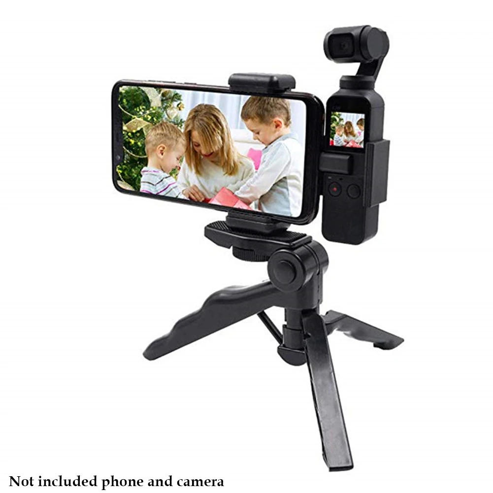 

Fixed Bracket Adjustable Angle Accessories Kit Camera Mount Set Outdoor Wide Use Desktop Tripod Phone Clip For DJI OSMO Pocket