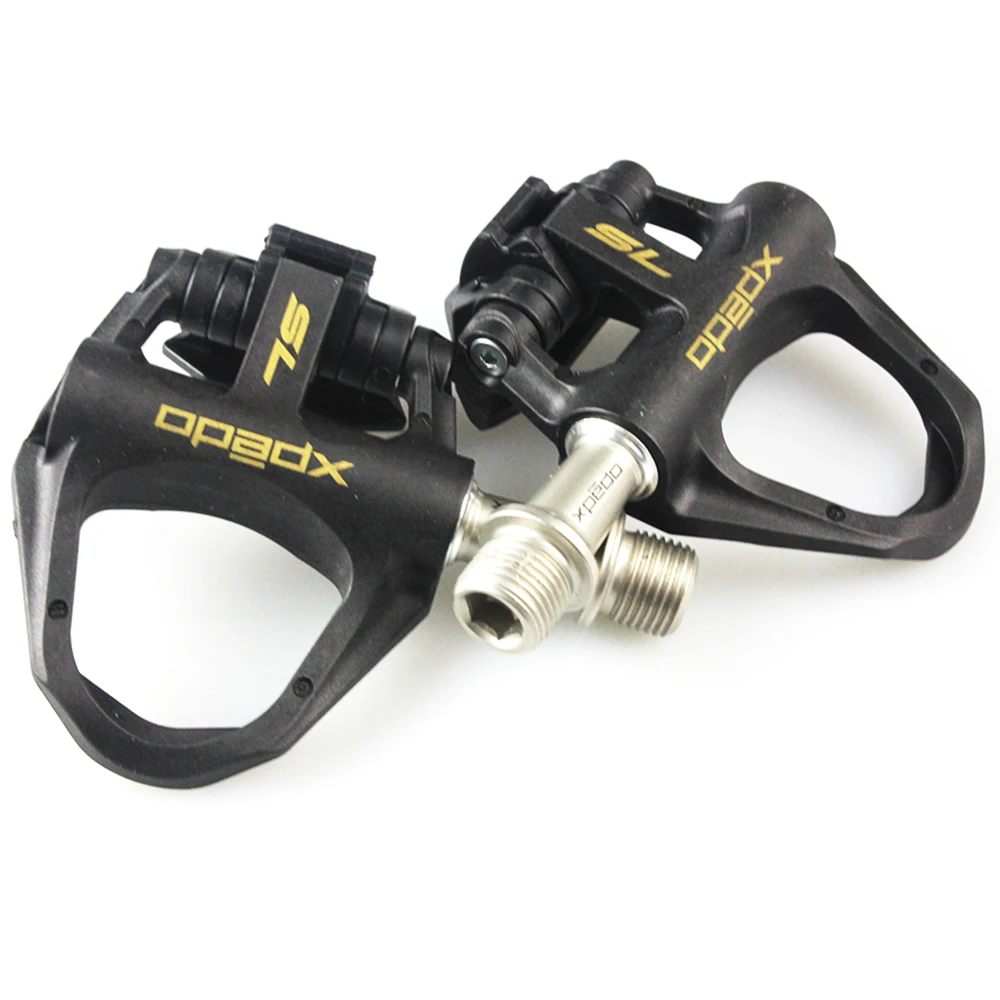 

Xpedo XRF11CC racing grade road bike carbon fiber material lock pedal triathlon ultra light high quality bicycle pedal