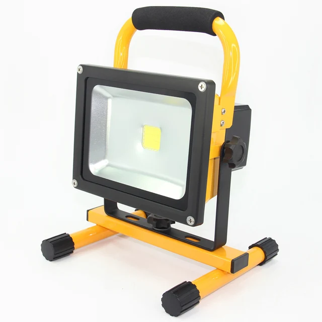 Portable 20w Led Flood Light Waterproof Rechargeable Battery Portable 20w Led Flood Light Waterproof Rechargeable Battery Spotlights Floodlight Work Emergency For Outdoor Camping