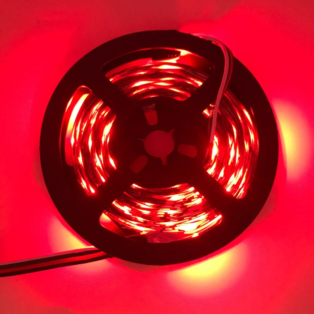 Светодиодная лента 2835 5 м светодиодсветильник RGB гибкий музыкальный контроллер 12
