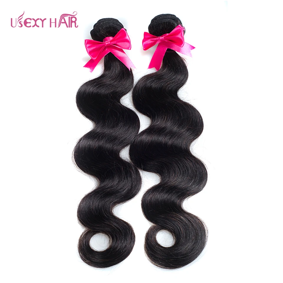 USEXY HAIR Brazilian Body Wave Hair Weave Bundles 100% Remy Human Hair Bundle Natural Color Hair Extension Free shipping USEXY HAIR Brazilian Body Wave Hair Weave Bundles 100% Remy Human Hair Bundle Natural Color Hair Extension Free shipping