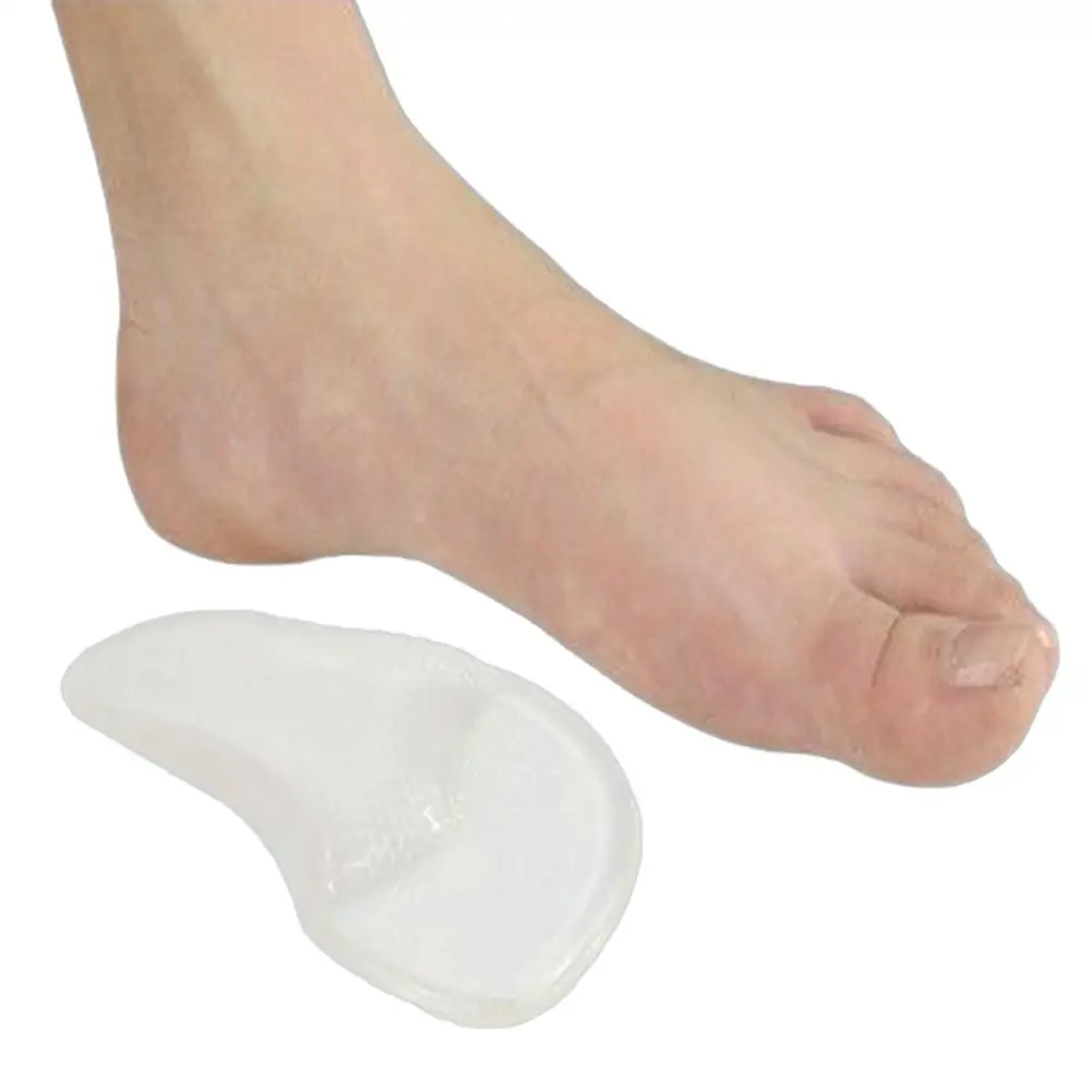 

Hot Silicone Flatfoot Corrector Shoe Pads Arch Support Insoles Orthotics Inserts Gift