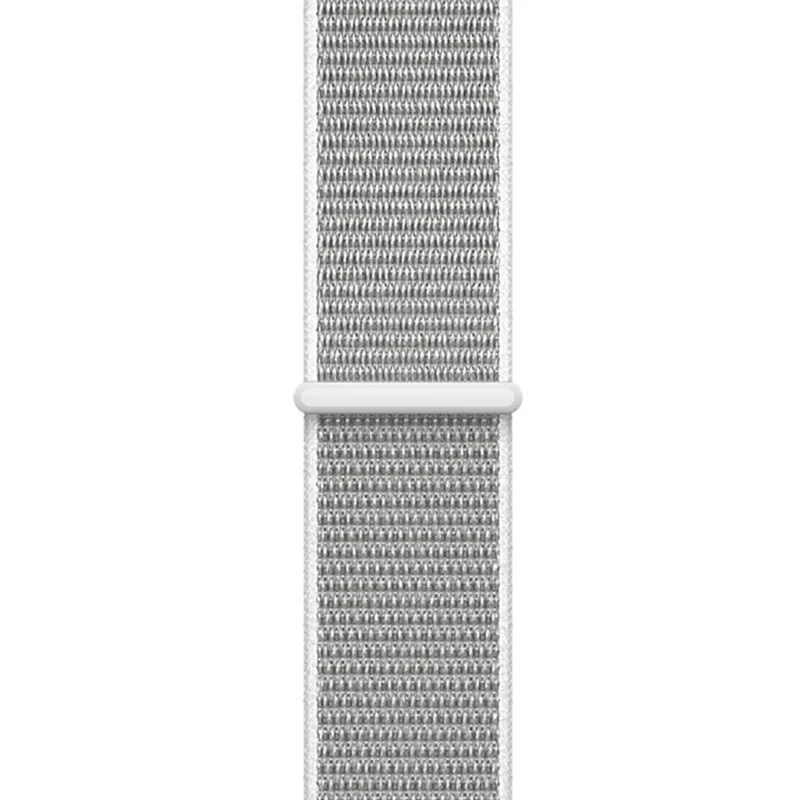 ASHEI Sport Loop ремешок для Apple Watch Band Series 3 2 1 Band 42 мм нейлоновая петля регулируемая застежка сменный ремешок для iwatch - Цвет ремешка: Seashell