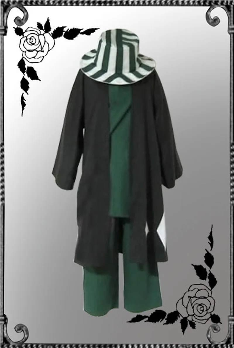 

Urahara Kisuke Kimono Christmas Party Halloween Uniform Outfit Cosplay Costume Customize Any Size