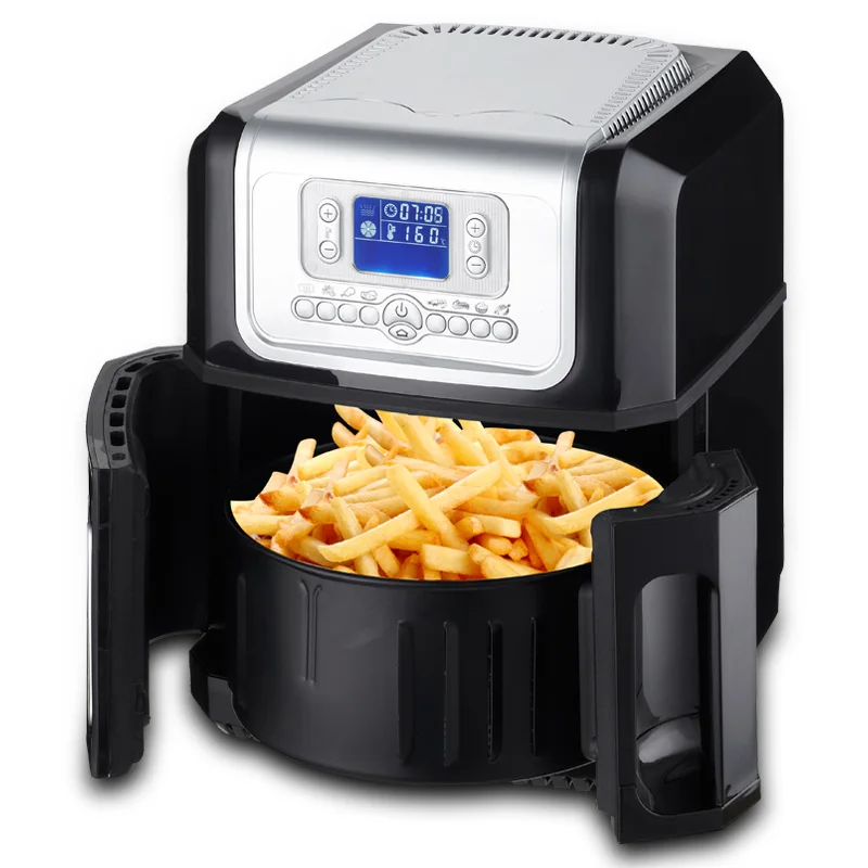 

WUXEY Intelligent Electric Deep Air Fryer Multifunctional 3.2L High Capacity Electric Fryer Without Smoke Home Frying Machine