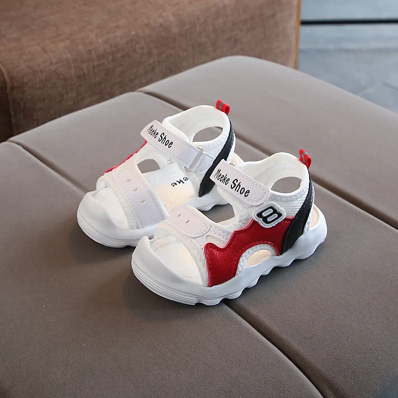 

Top quality 1 to 3 year old new baby sandals infant beach shoes summer breathable boys and girls fashion shoes non-slip soft