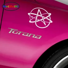 HotMeiNi символ атеиста, автомобильные наклейки, наклейки для мотоциклов, декоративные наклейки для автомобиля, 12,5*12,5 см