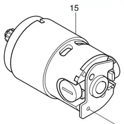 Натуральная Двигатель 12 В для Makita 629733-4 8413d 6316d 6216d