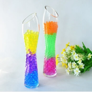 

Wholesale Magic Growing Pearl shape Crystal soil Water bead Plant Wedding 1000 GRAM MIX COLOR