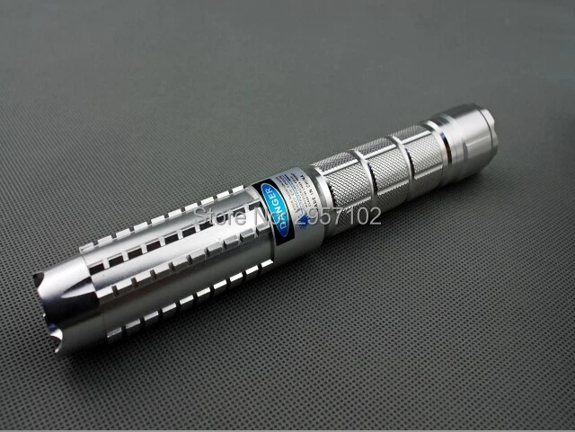 

Most Powerful Burning Laser Torch 450nm 100000m 100w Focusable Blue Laser Pointers Flashlight burn match candle lit cigarette