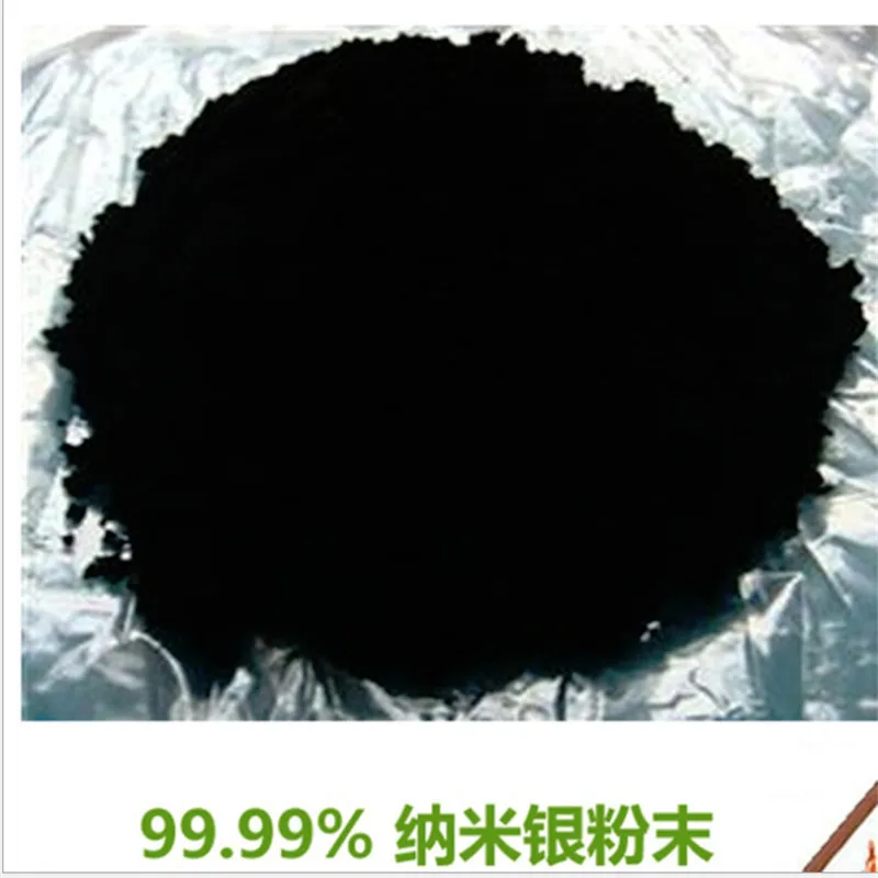

Reagent grade high purity nano silver powder particle size 20nm nano silver powder nano material billing