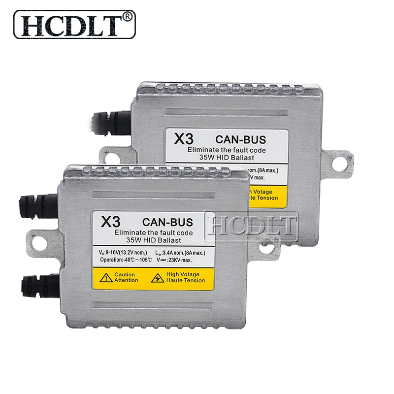 HCDLT AC 35W Xenon Canbus HID Ballast For Car Light Conversion Kit DLT X3 Error Free EMC Slim Reactor | Автомобили и мотоциклы