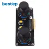 Двухканальный PS2 Стик для геймпада кнопочный модуль для Arduino PS2 джойстик электронный блокирующий ► Фото 2/5