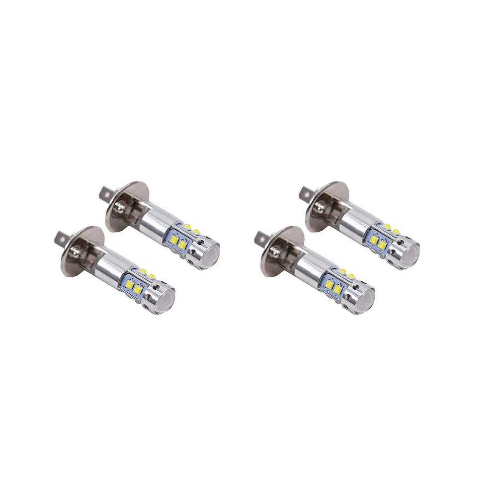 

2Pcs DC 12V H1 Auto Light-emitting Diode Headlight DRL White 6000Kar Fog Lamp Automobiles 100W LED Daytime Running Light Bulbs