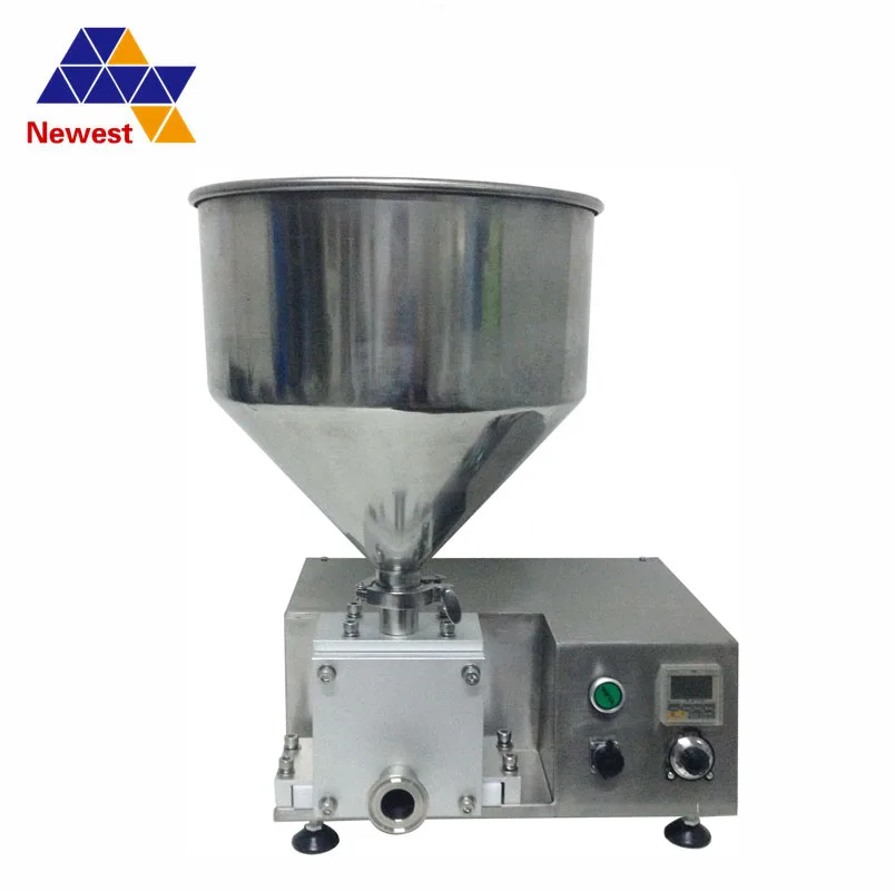 

Quantitative semi automatic cake break injecting cream machine,cup cake filler machine,cup cake filling machine