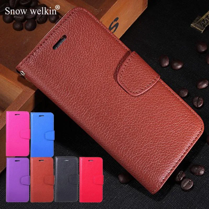 

luxury litchi PU Leather Case for Microsoft Nokia Lumia 535 630 635 640 XL 650 Phone Case Coque For Nokia 5 stand Wallet Cover