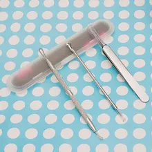 3 шт./компл. двухголовый акне/угрей артефакт в штучной упаковке из нержавеющей стали прибор для удаления черных точек очищающий лосьон инструмент для очистки