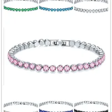 Шикарные, 8 цветов Круглый браслет женский трансграничной браслет с украшением в виде кристаллов из австрийских Fit DW для Для женщин вечерние