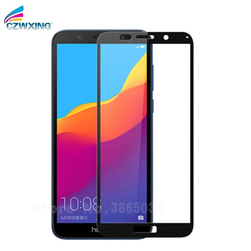 Закаленное стекло для Huawei Honor 7A защита экрана 7 A зеркальная русская версия