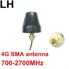 Антенна OSHINVOY 4G OMNI с резьбой 700-2700MHz LTE без заземления SMA антенна 4G с высоким коэффициентом усиления RG174 SMA антенна