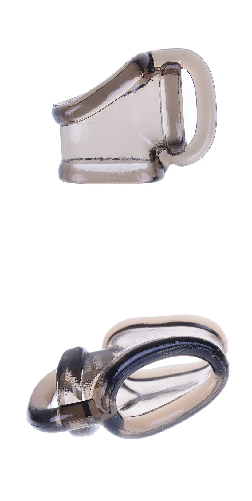 HWetR 1Pc Cock Ring Male Scrotum Chastity Belt Penis Ring Testis Restraint Ball Stretcher Sleeve Orgasm Erotic Ring For Men