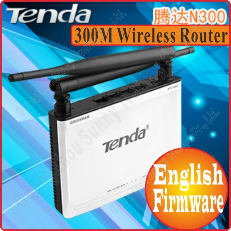 Tenda N300 Easy Install 300Mbps Wireless Router Broadband AP Router Range Extender 1 WAN + 3 LAN Ports NO COLOR PACKAGE PROM-