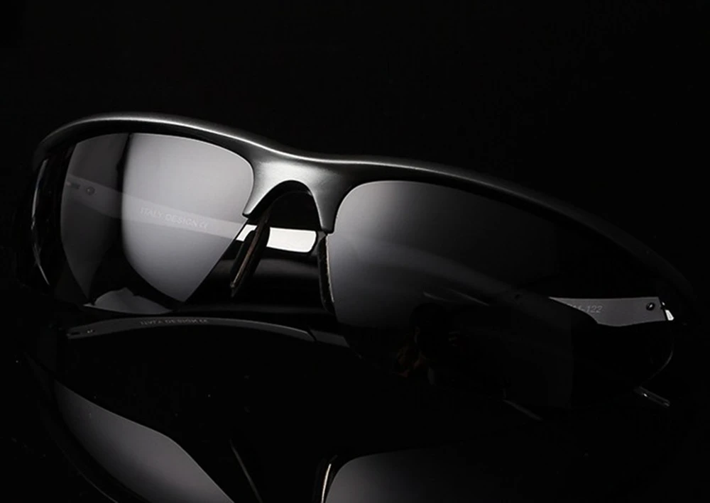 = CLARA VIDA = High tech aviation Al Mg alloy sports Men's Polarized