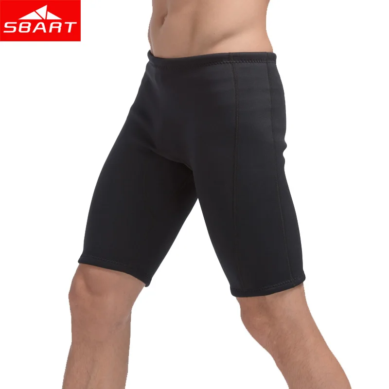 

SBART Men Swim Jammers 3MM Neoprene Sunscreen Swimsuits Bathing Suit Swimming Beach Shorts Pant Trunks Jammers Large Size L-4XL