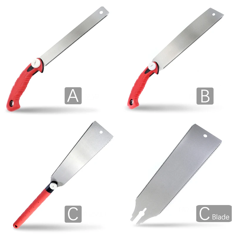 Koop Hand Saw SK5 Japanse Saw 3 edge Tanden 65 HRC Houten Snijder Voor Tenon Hout Bamboe Plastic Snijden Houtbewerking gereedschap 1PC