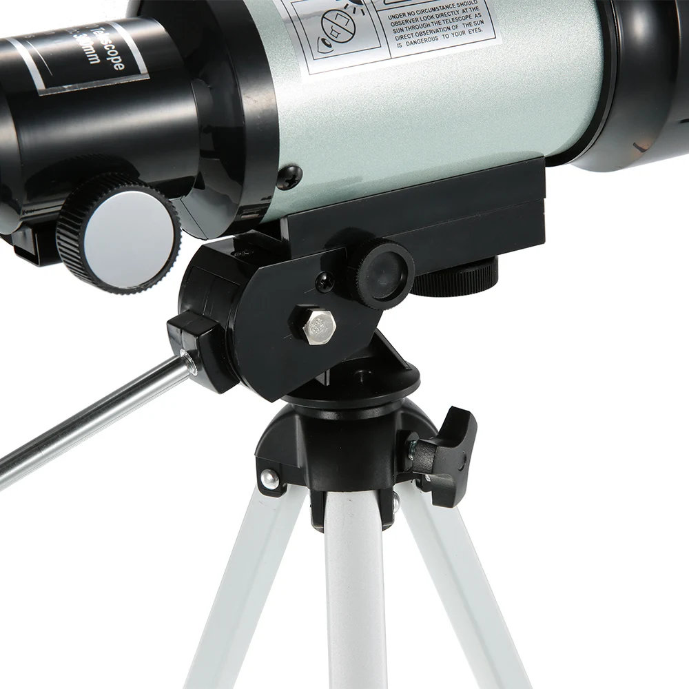 150X Professional Astronomical Telescope Outdoor HD Monocular Refractive Space Travel Spotting Scope with Portable Tripod Lever