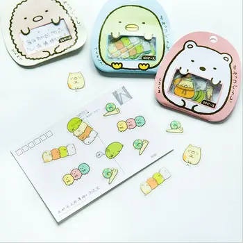 

Cute Cartoon Sumikko Gurashi Diary Label Stickers Set PVC Decorative Mobile Stickers Scrapbooking DIY Stickers Escolar Papelaria