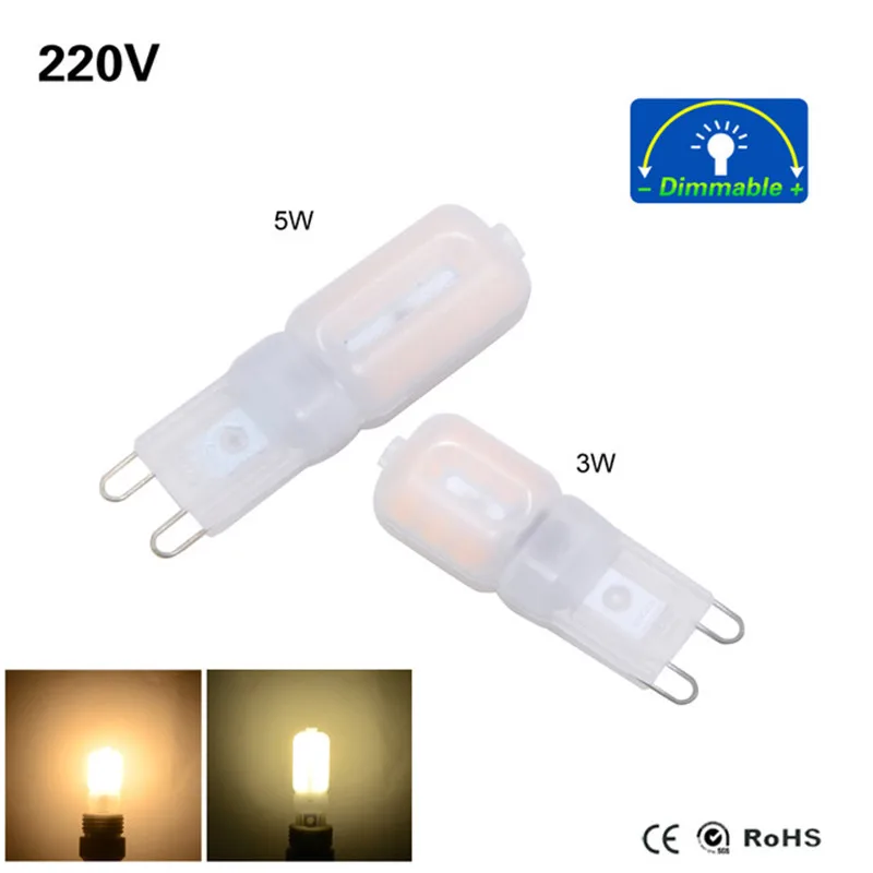 1X лучшая цена светодиодный G4 G9 лампа AC DC затемнения 12V 220V 6 Вт 9 SMD3528 освещение свет