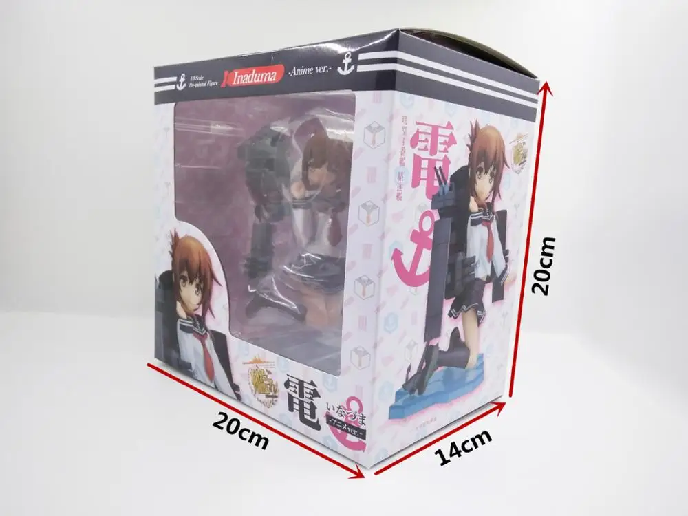 Japan Anime Kantai Collection SHIP 12cm Action Figure 18 Inazuma Ver PVC Model Brand New Cute Kawaii Cartoon Doll (6)