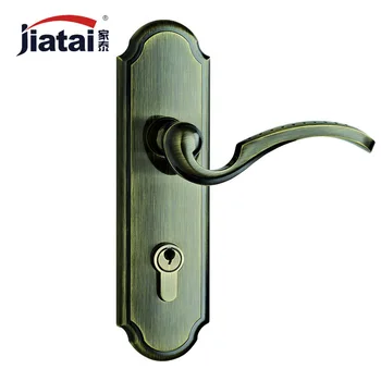 

Thai high-end hardware home European American Pastoral antique bronze door TM0286 green door locks doors