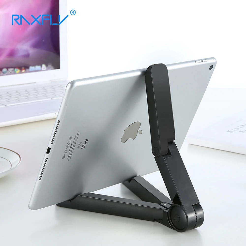 

RAXFLY Universal Phone Holder Stand For iPad Air Min Adjustable Holder Desk Mount Bracket Tablet PC Station for iPhone Samsung