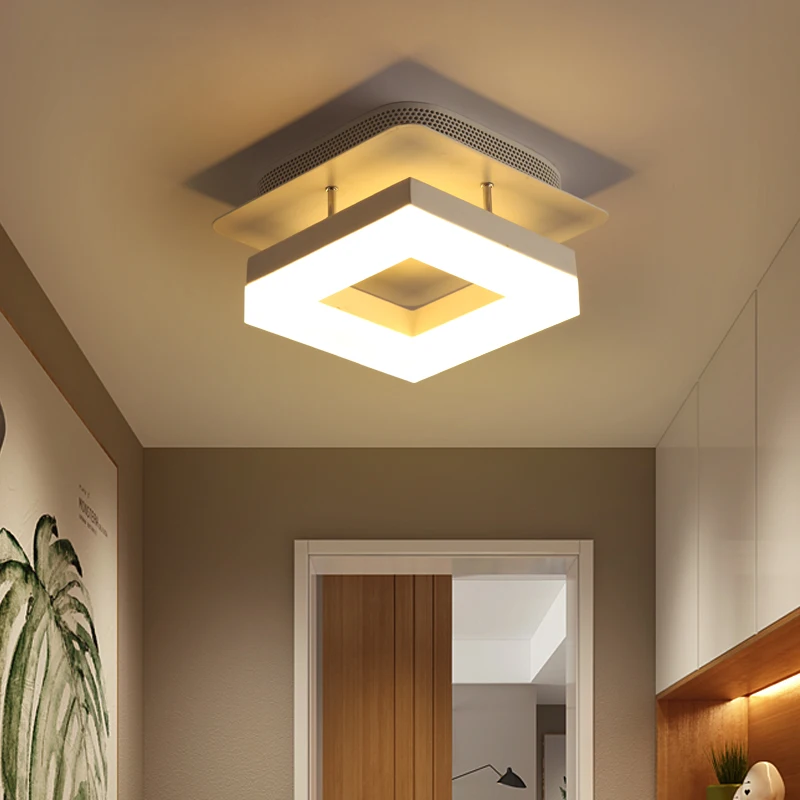 

High quality square iron led Chandeliers led lamps acrylic lampshade High power Chandelier lighting led lustre light Chandelier