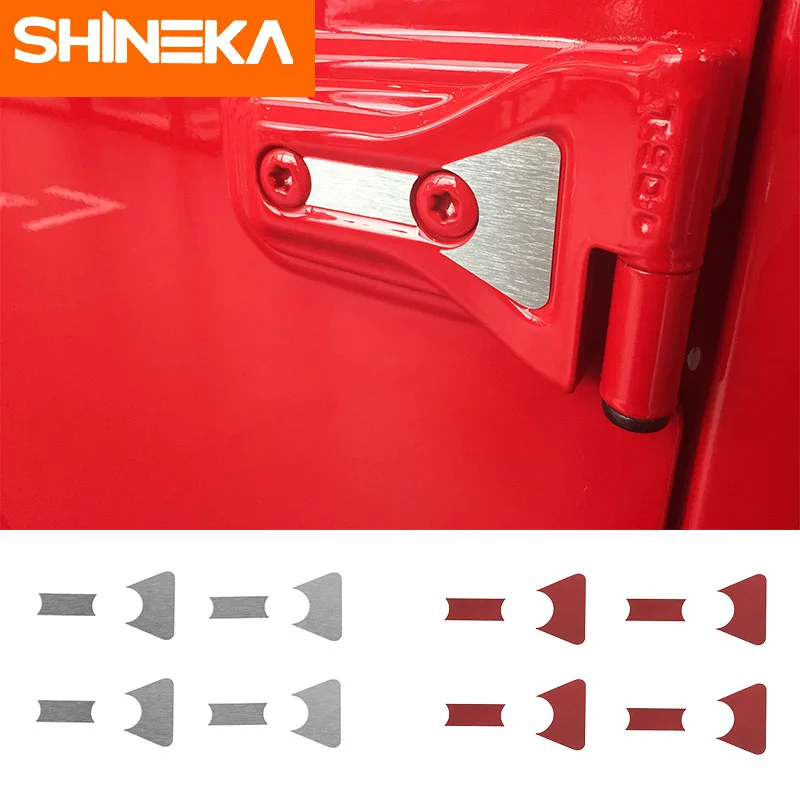 SHINEKA Car Stickers for Jeep Wrangler JL 2018 Up Car Accessories 2