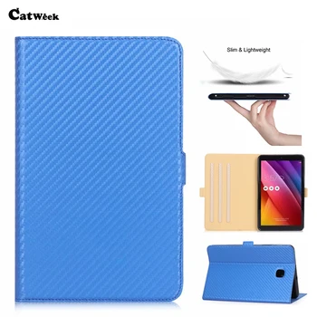 

Tab A T387 Case Cover PU Leather Slim 8'' Protective Stand For Samsung Galaxy Tab A 8.0 2018 SM T387 Shockproof Tablet Case Skin