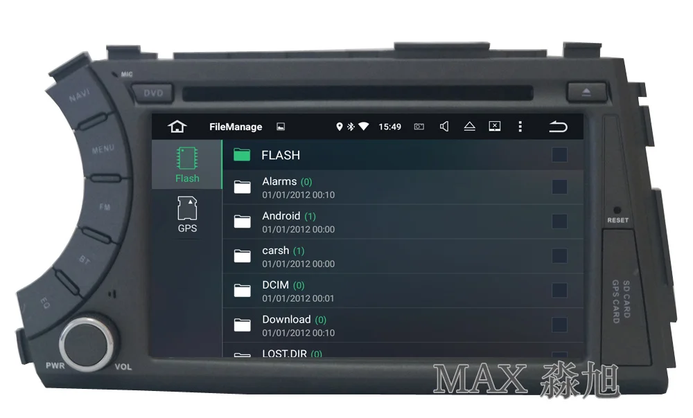 Flash Deal MAX Android GPS Navigation System Car DVD Player For Ssangyong Actyon Kyron Car Radio RDS Stereo BT WiFi SWC Free Map 9