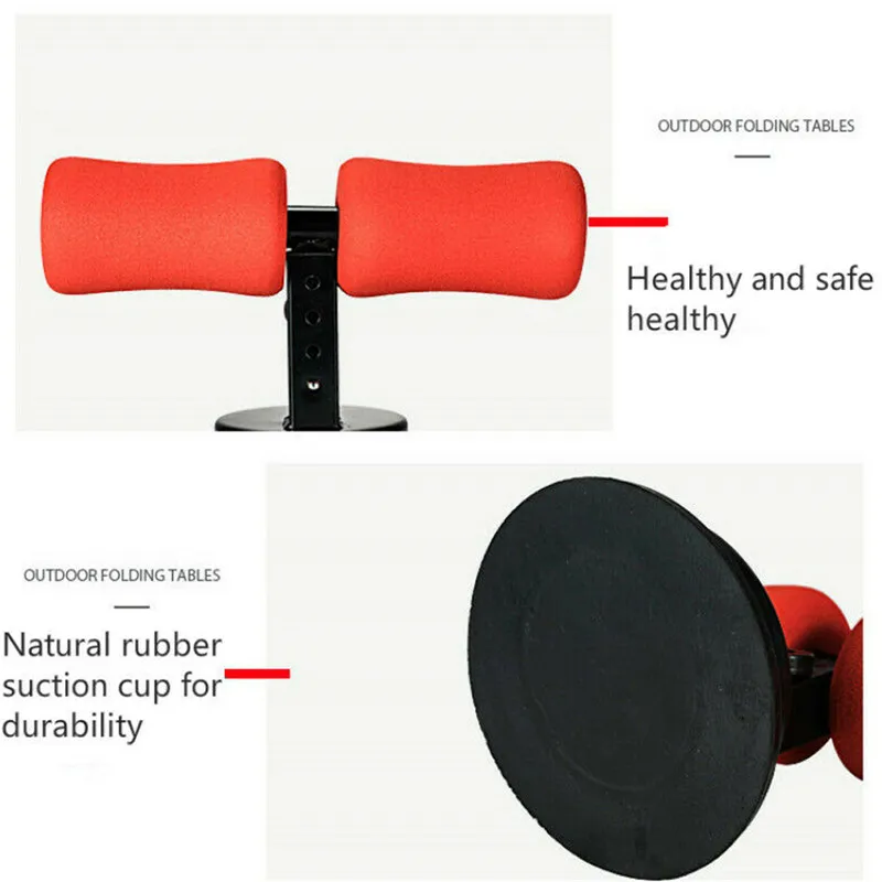 New Fitness Belly Equipment Adjustment Simple Sit-ups Assistive Stable Device Male Female Exercise Waist Lose Weight Tool#297726