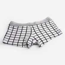 9thArea для мужчин мужские трусы-боксеры Шорты личность модель сексапильное платье Стиль из хлопка и обработанной вискозы мужские трусы-боксеры homme человек