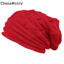 Casual 2017 New Fashion Women Winter Fluff Crochet Hat Wool Knit Beanie Warm Caps High Quality Free Shipping Nov 29