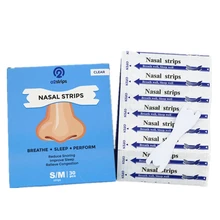 (66X19 MM) 300 PCS = 10 caixas/LOTE Novo anti ronco tiras nasais fornecer alívio de sintomas de congestão nasal
