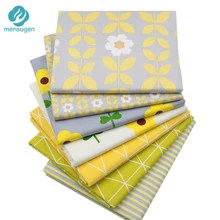 7 штук в партии 40x50 см хлопок Ткань для Вышивание пэчворк, подушки, Подушки, украшения дома и квилтинга ремесла