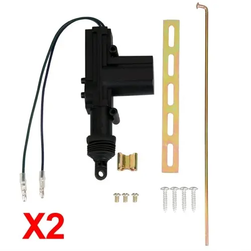 

5x 2 Universal Heavy Duty Power Door Lock Actuator Motor 2 Wire 12V