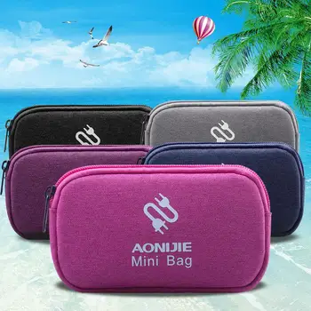 

Waterproof Outdoor Travel Accessories Storage Bag Data Line Data Cable Mobile Hard Drive Charger U Disk Headset Storage Box